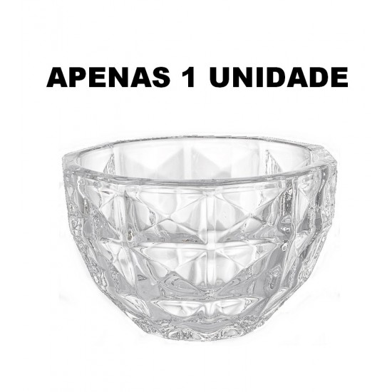Bowl 11x6,8cm Aquamarine Em Vidro